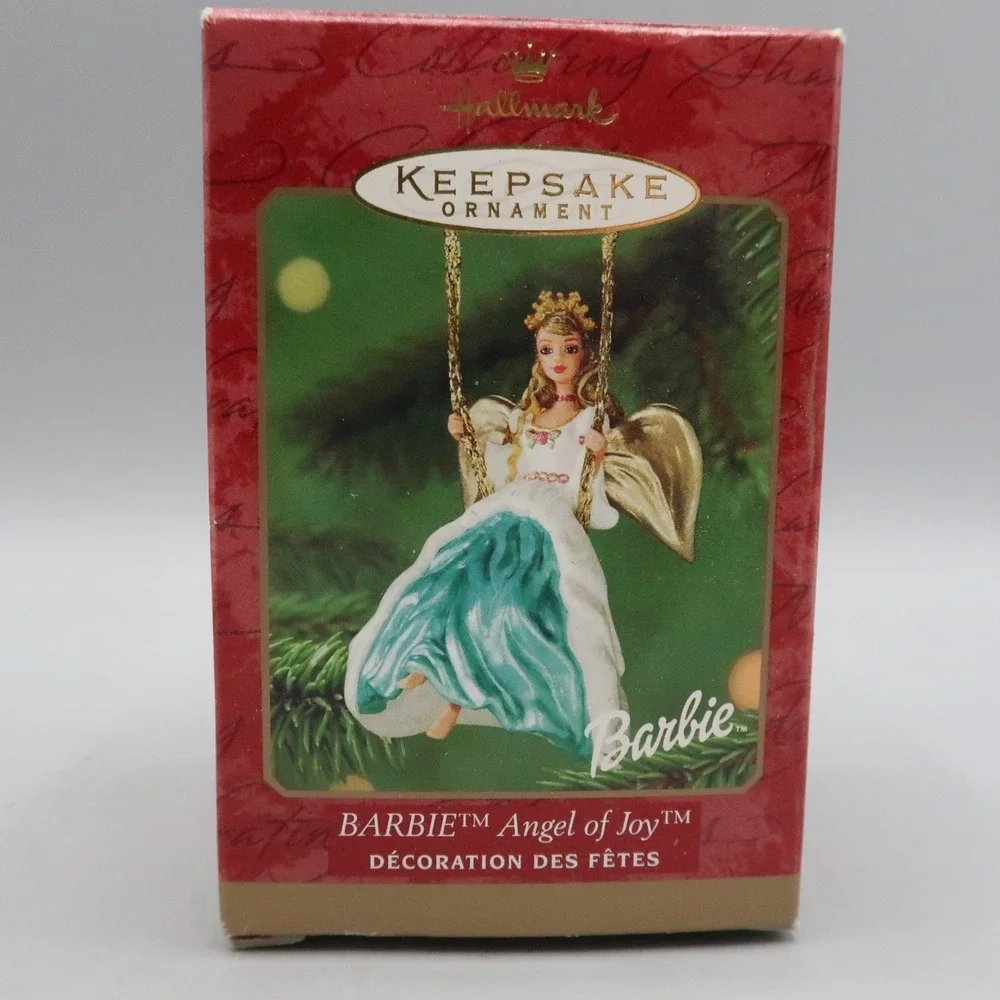 Hallmark Keepsake Ornament Barbie Collectors Series OIB Barbie Angel Of Joy